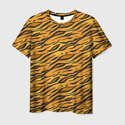 Мужская футболка Тигровый Окрас Tiger