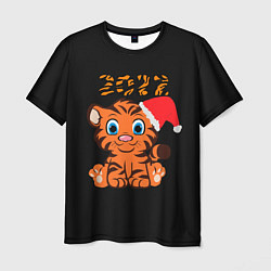 Мужская футболка Маленький тигр 2022