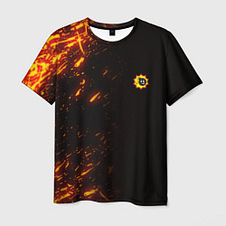 Мужская футболка Serious Sam Fire Wave