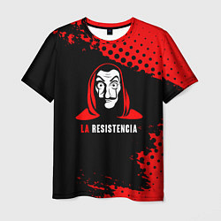 Мужская футболка La Casa de Papel La Resistencia