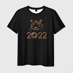 Мужская футболка 2022 Tiger Bronze Theme