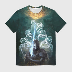 Мужская футболка Elden Ring рыцарь и предшественники серии Souls El