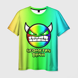 Футболка мужская Geometry Dash, цвет: 3D-принт