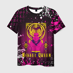 Мужская футболка JOJO KILLER QUEEN КОРОЛЕВА УБИЙЦА