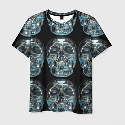 Мужская футболка Skulls pattern 2028