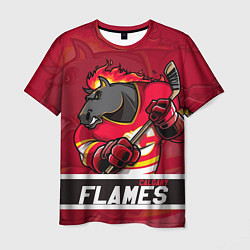 Мужская футболка Калгари Флэймз, Calgary Flames