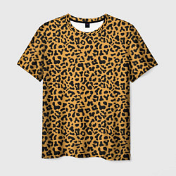Мужская футболка Леопард Leopard