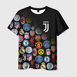 Мужская футболка JUVENTUS LOGOBOMBING SPORT