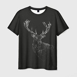 Мужская футболка DEER POLYGONS