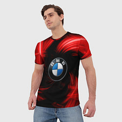 Футболка мужская BMW RED BEAST, цвет: 3D-принт — фото 2