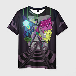 Мужская футболка Spamton: BIG SHOT ! Deltarune Спамтон