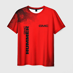 Мужская футболка ХАММЕР GMC - GMC - Огонь