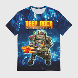 Мужская футболка Deep Rock Galactic Gunner