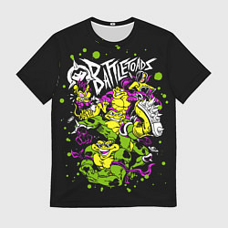 Мужская футболка Battletoads - Боевые Жабы