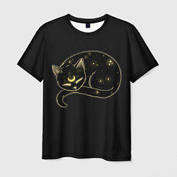 Мужская футболка Космический Кот Целестиал