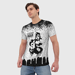 Футболка мужская Bendy and Alice cosmo star, цвет: 3D-принт — фото 2