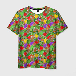 Мужская футболка Овощи ЗОЖ