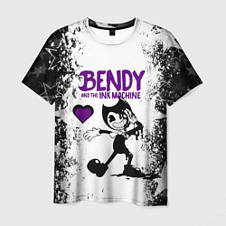 Мужская футболка HEART BENDY AND THE INK MACHINE