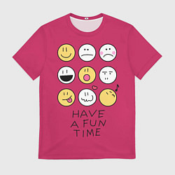Мужская футболка Have a fun time веселись