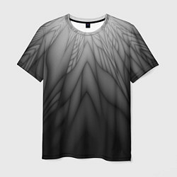 Мужская футболка Коллекция Rays Лучи Черный Абстракция 661-11-w1