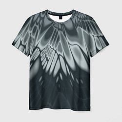 Мужская футболка Серый - коллекция Лучи - Хуф и Ся