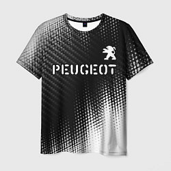 Футболка мужская PEUGEOT Peugeot Абстракция, цвет: 3D-принт