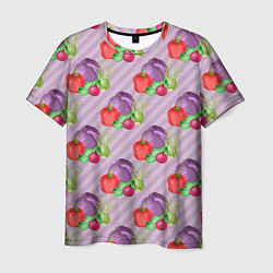 Мужская футболка Овощной микс Vegan