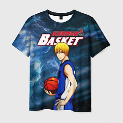 Футболка мужская Kuroko no Basuke, Kise Ryota Рёта Кисе, цвет: 3D-принт