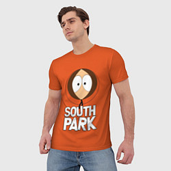 Футболка мужская Южный парк Кенни South Park, цвет: 3D-принт — фото 2