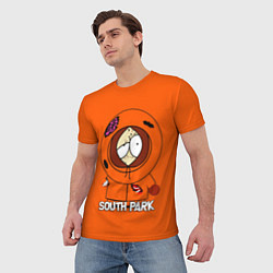 Футболка мужская South Park - Южный парк Кенни, цвет: 3D-принт — фото 2