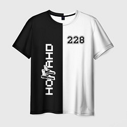 Мужская футболка 228 Black & White