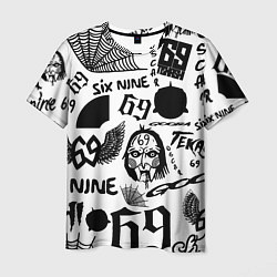 Мужская футболка 6IX9INE - Pattern