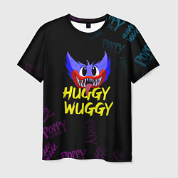 Футболка мужская HUGGY WUGGY PATTERN, цвет: 3D-принт