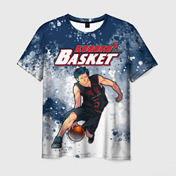 Мужская футболка Kuroko no Basuke, Aomine Daiki Дайки Аомине