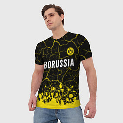 Футболка мужская BORUSSIA Брызги, цвет: 3D-принт — фото 2
