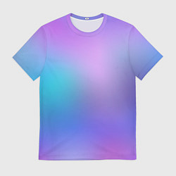 Мужская футболка Радужное Размытие