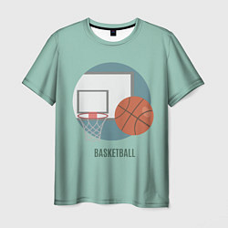 Футболка мужская Basketball Спорт, цвет: 3D-принт