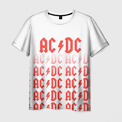 Мужская футболка Acdc Паттерн