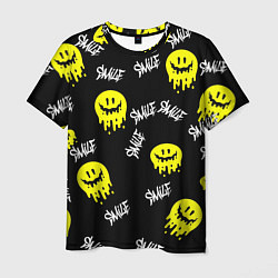 Мужская футболка SMILE smile граффити