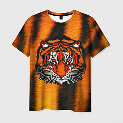 Футболка мужская Tiger Head-, цвет: 3D-принт