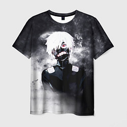 Мужская футболка Токийский Гуль в Дыму Tokyo Ghoul Smoke