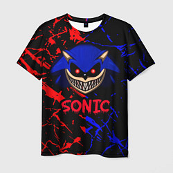 Футболка мужская SONIC EXE DARK SONIC, цвет: 3D-принт
