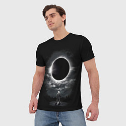 Футболка мужская Затмение Eclipse, цвет: 3D-принт — фото 2