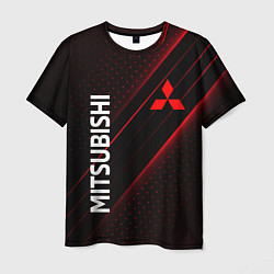 Мужская футболка Mitsubishi, Митсубиси, Спорт