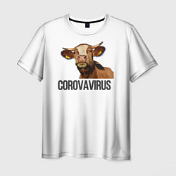 Мужская футболка Corovavirus