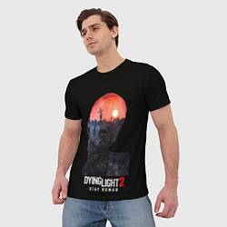 Футболка мужская Dying Light Stay Human, цвет: 3D-принт — фото 2