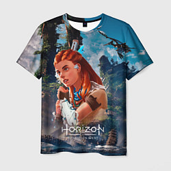 Футболка мужская Aloy Horizon, цвет: 3D-принт