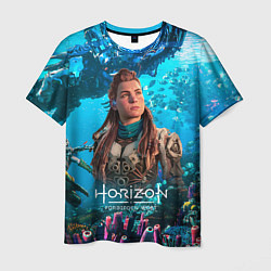 Футболка мужская Элой Horizont Forbidden West, цвет: 3D-принт
