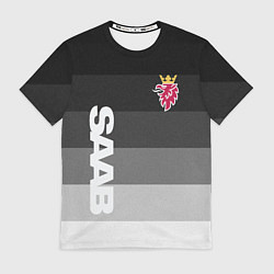 Мужская футболка SAAB СААБ ГРАДИЕНТ