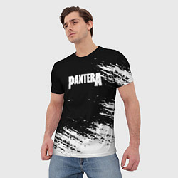 Футболка мужская Pantera Logo, цвет: 3D-принт — фото 2